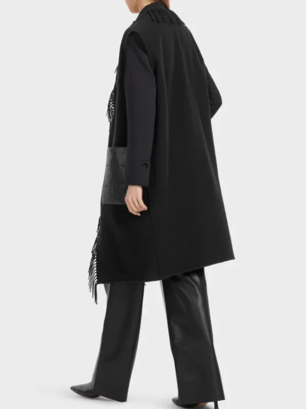Marc Cain Collections Coats And Jackets | Gifts Under £250^Long Black Waistcoat VC 37.03 W67 COL 900
