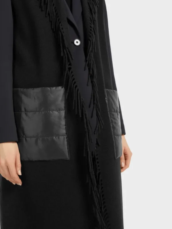 Marc Cain Collections Coats And Jackets | Gifts Under £250^Long Black Waistcoat VC 37.03 W67 COL 900