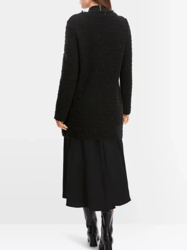 Marc Cain Collections Coats And Jackets | Luxury Gifts^Long Cardigan In Black XC 39.09 M24 Col 900
