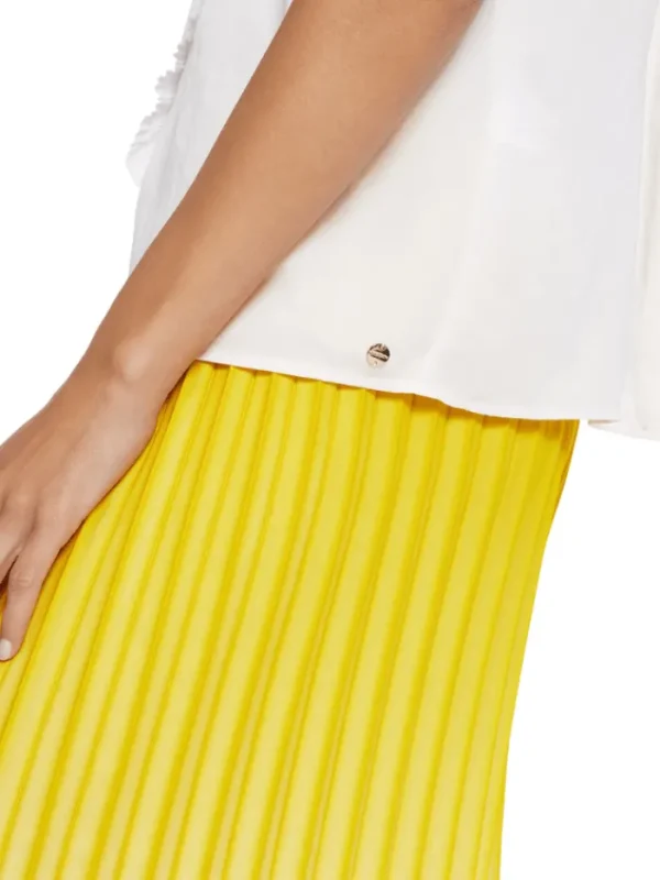 Marc Cain Collections Tops | Gifts Under £100^Off White Top With Ruffle Detail WC 61.13 W39 CO