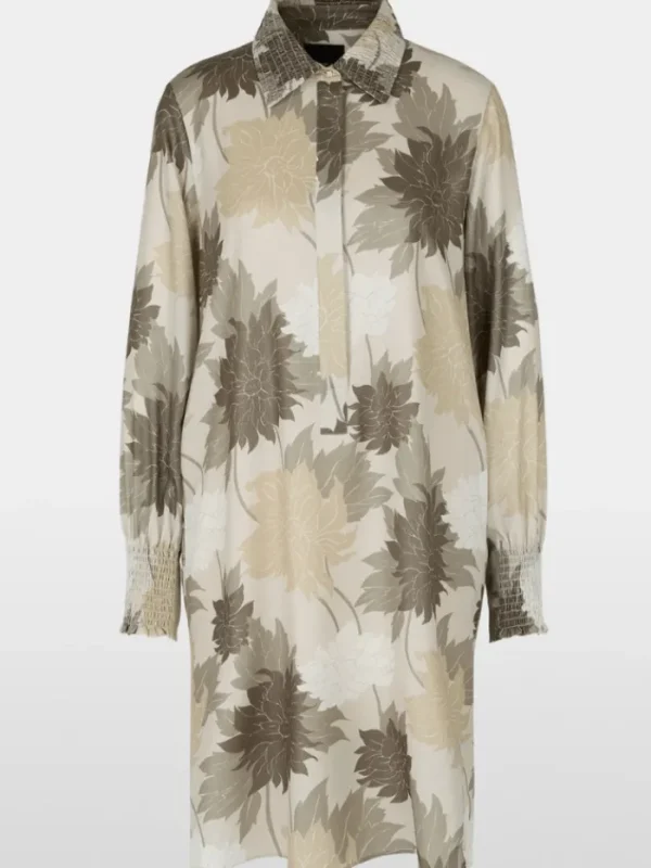 Marc Cain Collections Dresses | Luxury Gifts^Rethink Together Dress With Smocking Details YC