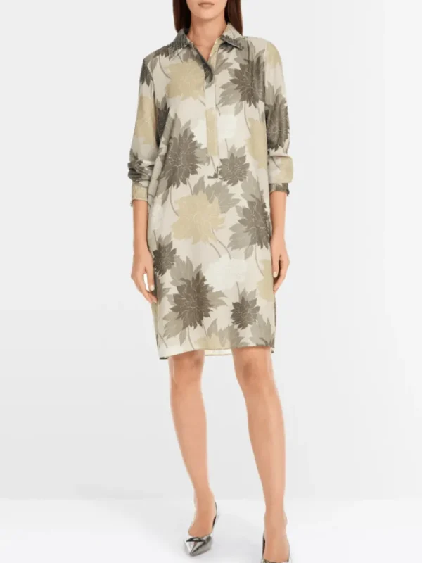 Marc Cain Collections Dresses | Luxury Gifts^Rethink Together Dress With Smocking Details YC