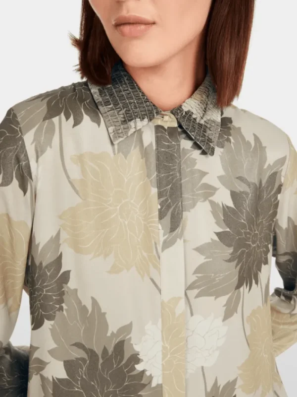 Marc Cain Collections Dresses | Luxury Gifts^Rethink Together Dress With Smocking Details YC