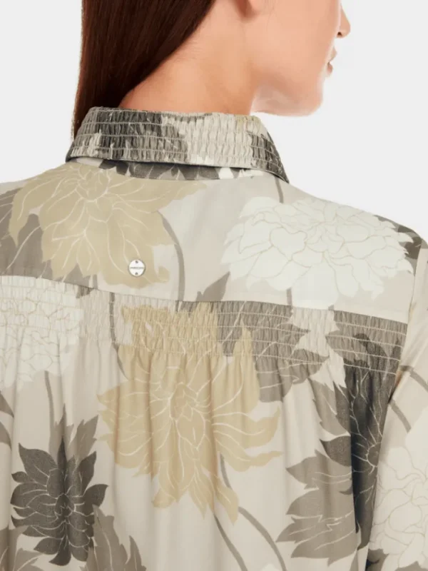 Marc Cain Collections Dresses | Luxury Gifts^Rethink Together Dress With Smocking Details YC