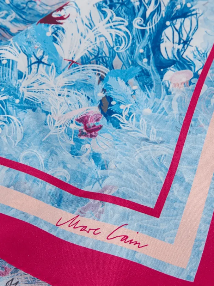 marc_cain_collections_sca_1.webp Marc Cain Collections Scarves & Gloves | Gifts Under £100^Scarf In Deep Fuchsia WC B1.04 Z52 COL 267