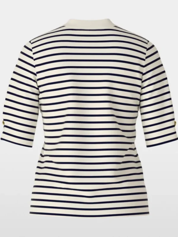 Marc Cain Collections Sweatshirts And T-Shirts | Tops^Striped T Shirt XC 48.24 J16 COL 112