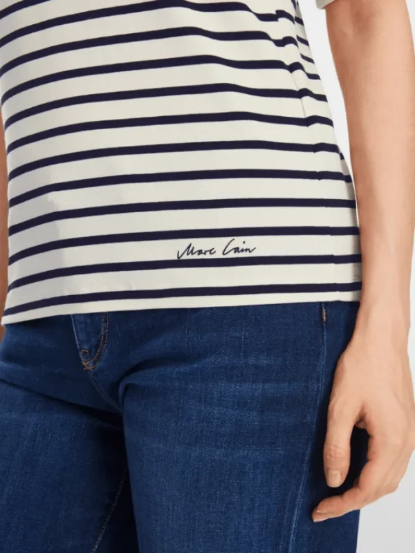Marc Cain Collections Sweatshirts And T-Shirts | Tops^Striped T Shirt XC 48.24 J16 COL 112