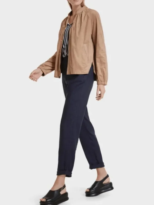 Marc Cain Collections Coats And Jackets | Gifts Under £100^T Fudge Faux Suede Jacket SC 31.28 J26 COL 618