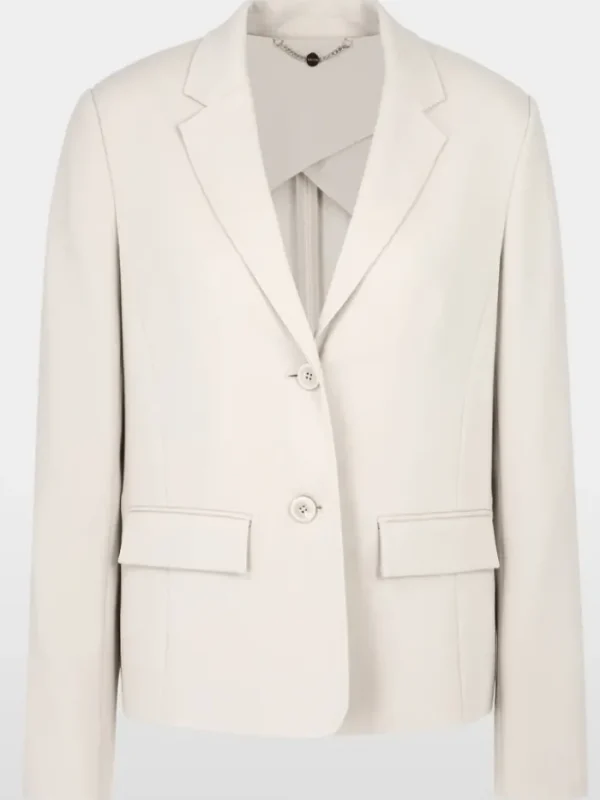 Marc Cain Collections Coats And Jackets | Luxury Gifts^Women's Blazer With Handstitched Details YC 34.0