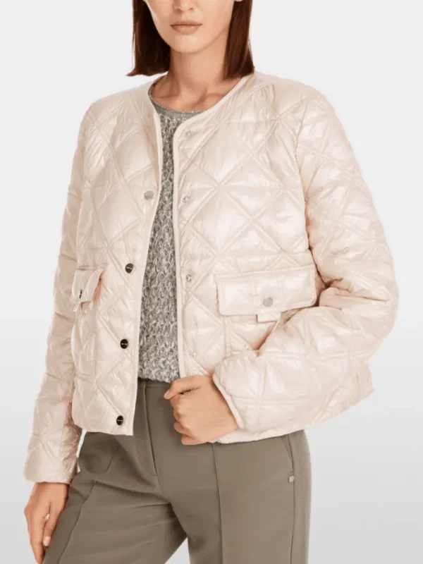 Marc Cain Collections Coats And Jackets | Luxury Gifts^Women's Quilted Diamond Jacket YC 12.06 W37 Col