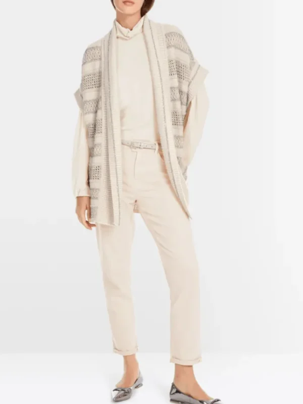 Marc Cain Collections Coats And Jackets | Knitwear^Women's Longline Waistcoat Cardigan YC 37.01 M09