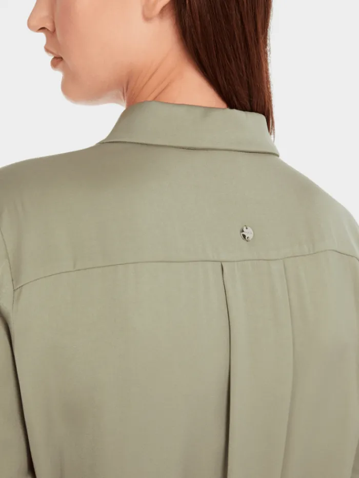 marc_cain_collections_wom_3-17.webp Marc Cain Collections Tops | Gifts Under £250^Women's Blouse In Sage Powder YC 51.12 W01 COL 5