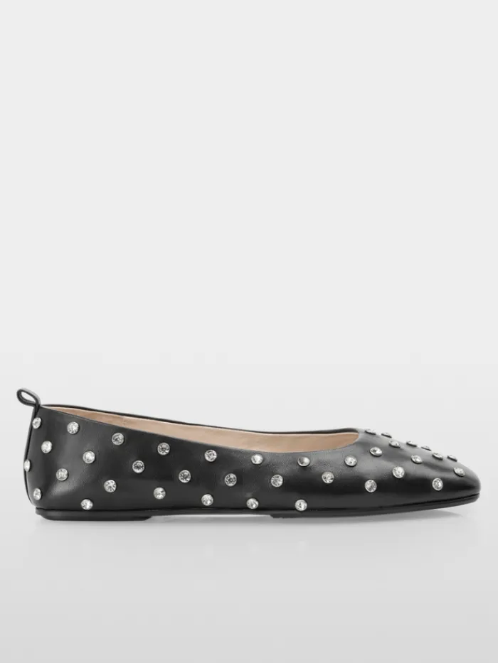 marc_cain_collections_wom_3-19.webp Marc Cain Collections Heels, Pumps And Flats | Footwear^Women's Ballerina Flat Shoes With Crystals YC SF