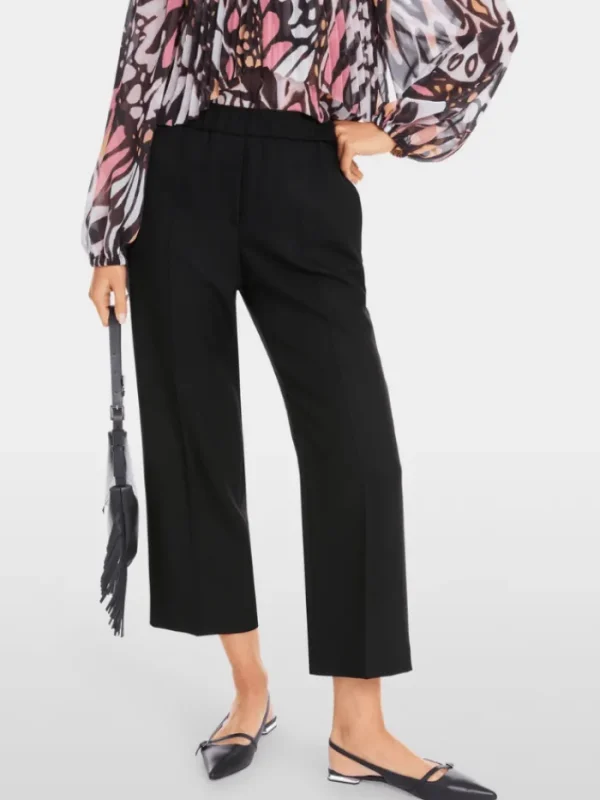 Marc Cain Collections Gifts Under £250^Women's WASHINGTON Culotte Style Trousers In Bla