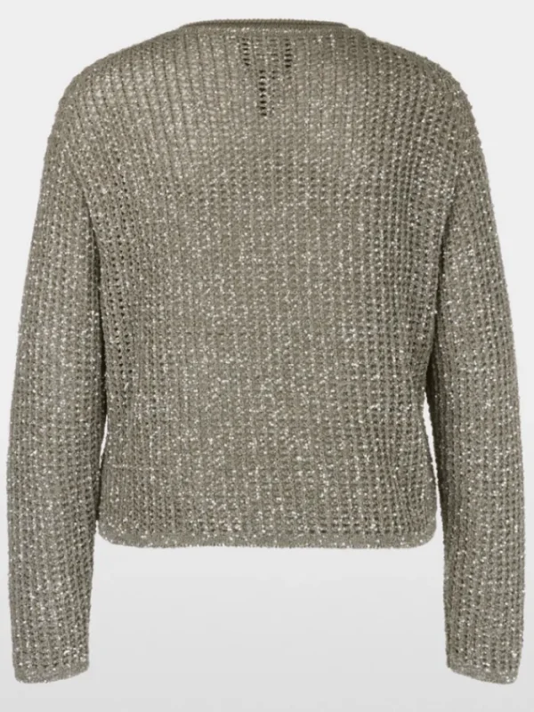 Marc Cain Collections Knitwear | Party Wear^Women's Shimmering Jumper With Sequins YC 41.14