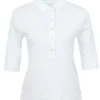 Marc Cain Essentials Tops | Gifts Under £100^White Polo Top +E 53.01 J50 100