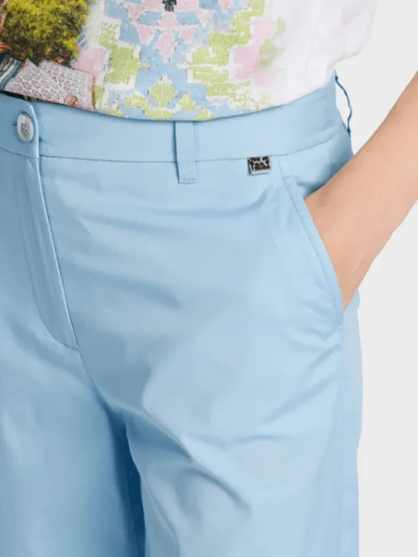 Marc Cain Pants Shorts | Trousers^Marc Cain FINIKE Chino Style Shorts WP 83.02 W51 COL 320