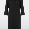 Marc Cain Glam Dresses | Party Wear^Women's Dress In Black With Crystals YG 21.10 W05 Col 9