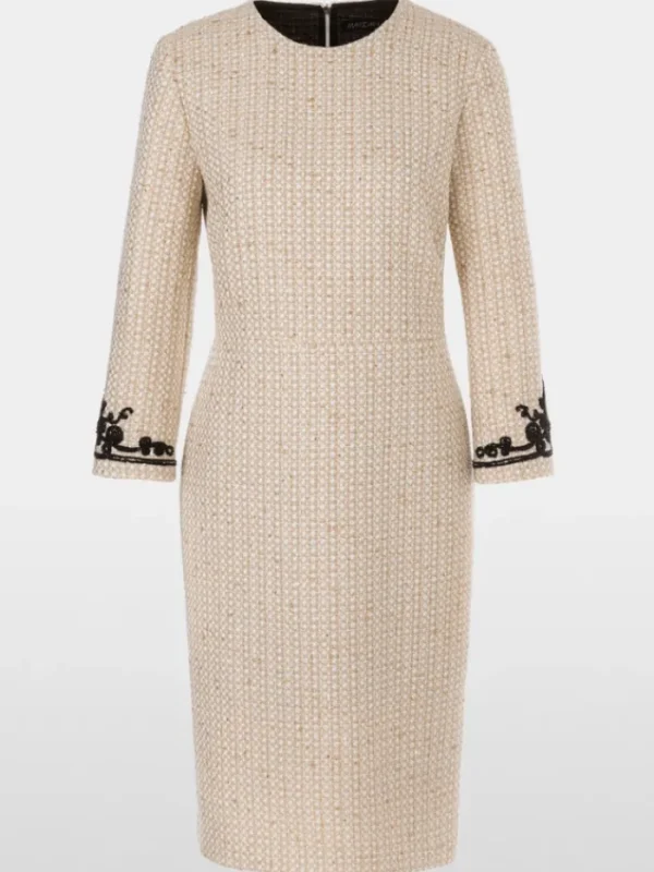 Marc Cain Glam Dresses | Party Wear^Women's Sparkling Dress With Embroidery XG 21.17 W11 CO