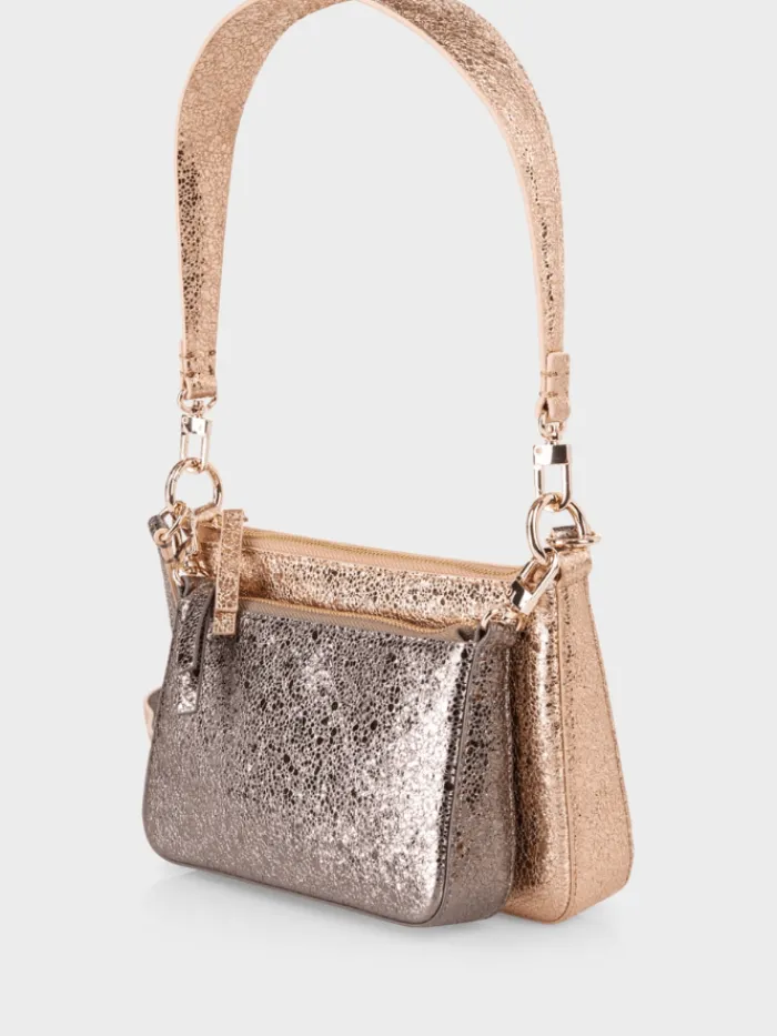 marc_cain_mini_bag_with_m_1.webp Marc Cain Bags | Gifts Under £250^Mini Bag With Metallic Effect WB TM.04 Z06 Col 203