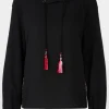 Marc Cain Sports Sweatshirts And T-Shirts | Tops^Black Slip On Top XS 55.06 J57 Col 900