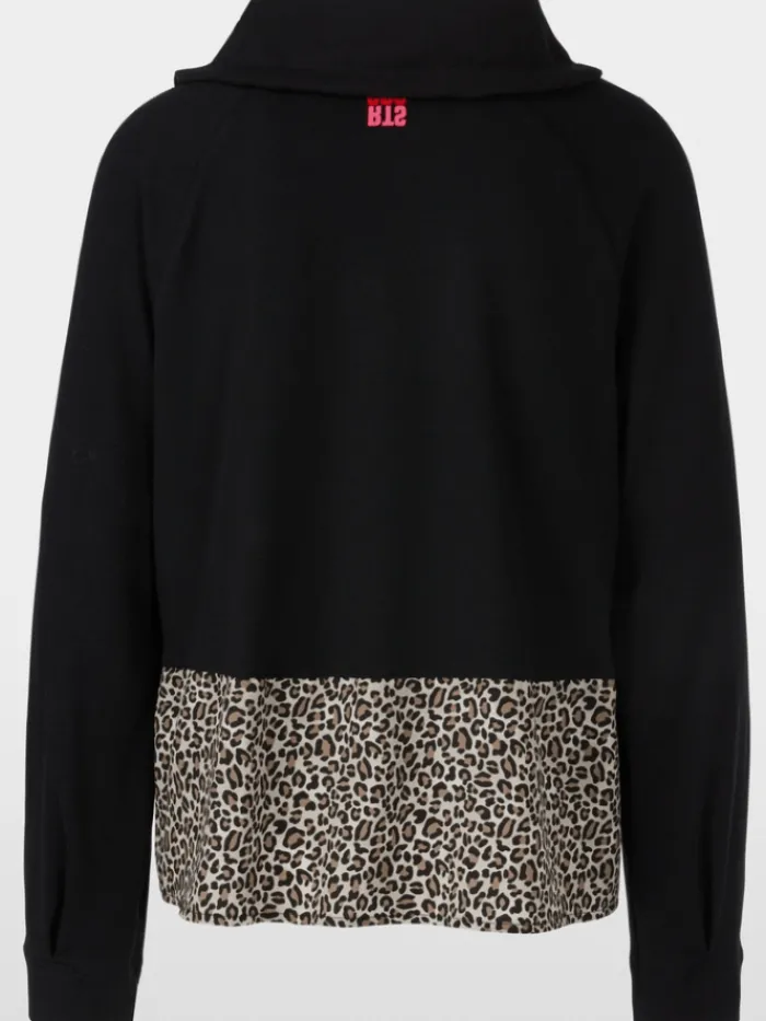 marc_cain_sports_black_sl_2.webp Marc Cain Sports Sweatshirts And T-Shirts | Tops^Black Slip On Top XS 55.06 J57 Col 900