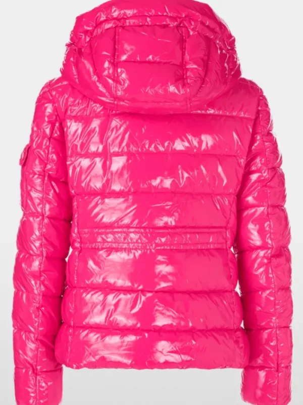 Marc Cain Sports Coats And Jackets | Puffers And Gilets^Close Fitting Outdoor Pink Jacket With Hood XS 12.06