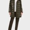 Marc Cain Sports Coats And Jackets | Puffers And Gilets^Coated Quilted Jacket IN Bright Terra VS 12.11 W65 CO