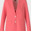 Marc Cain Sports Coats And Jackets | Gifts Under £250^Creased Look Blazer In Light Neon Coral Red WS 34.12
