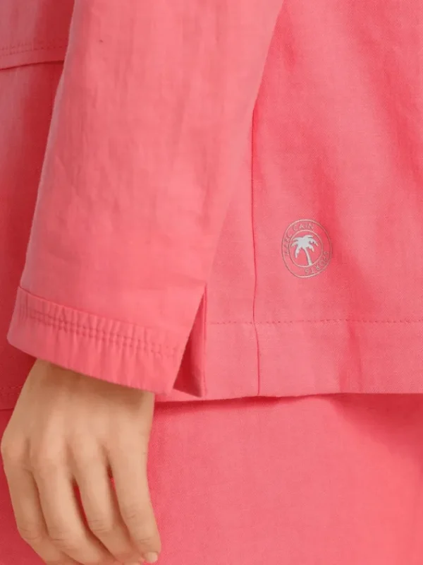 Marc Cain Sports Coats And Jackets | Gifts Under £250^Creased Look Blazer In Light Neon Coral Red WS 34.12