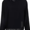 Marc Cain Sports Sweatshirts And T-Shirts | Tops^Hooded Sweatshirt In Black XS 44.14 J60 Col 900