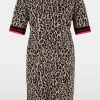Marc Cain Sports Dresses | Gifts Under £250^Leo Print Knitted Mini Dress XS 21.21 M32 Col 117