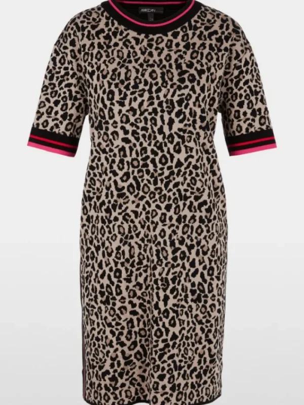 Marc Cain Sports Dresses | Gifts Under £250^Leo Print Knitted Mini Dress XS 21.21 M32 Col 117