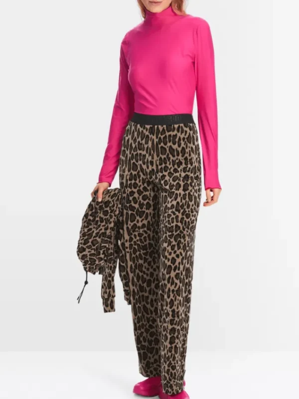 Marc Cain Sports Knitwear | Gifts Under £100^Long Sleeved Turtleneck Top In Pink XS 48.18 J18 Col