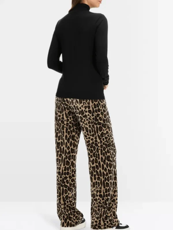 Marc Cain Sports Tops | Gifts Under £100^Long Sleeved Turtleneck Top In Black XS 48.18 J18 Col