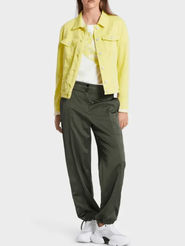 Marc Cain Sports Tops | T-Shirts^Printed T Shirt With Rhinestones WS 48.01 J42 Col 110