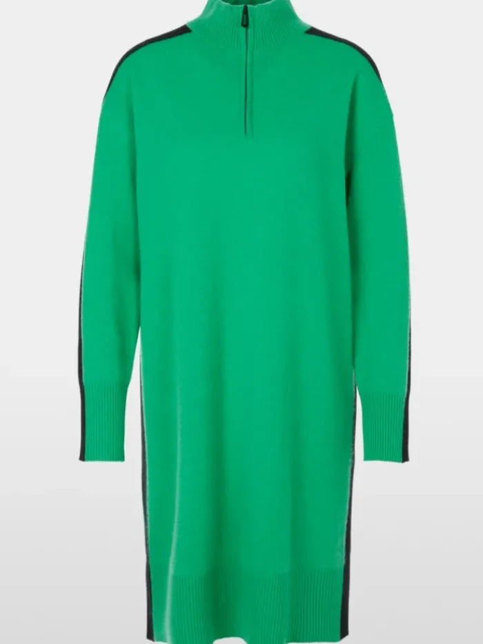 marc_cain_sports_rethink__0-4.webp Marc Cain Sports Dresses | Gifts Under £250^Rethink Together Knit Dress In Green XS 21.24 M63 Col