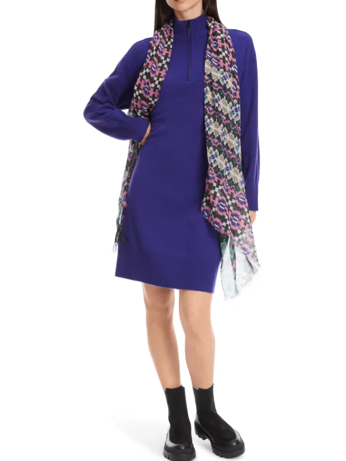 marc_cain_sports_rethink__1-3.webp Marc Cain Sports Dresses | Gifts Under £250^Rethink Together Knit Dress In Bright Violet XS 21.24