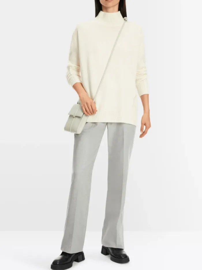 marc_cain_sports_rethink__1-6.webp Marc Cain Sports Knitwear | Luxury Gifts^Rethink Together Turtleneck Jumper In Off White XS 41
