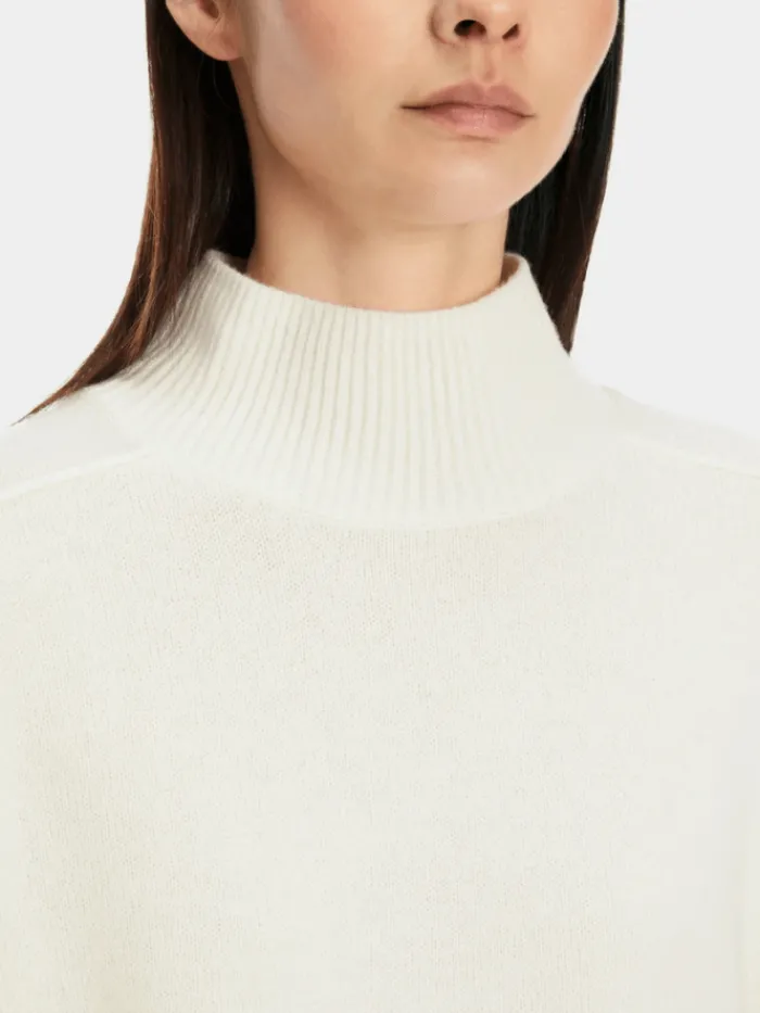 marc_cain_sports_rethink__3-5.webp Marc Cain Sports Knitwear | Luxury Gifts^Rethink Together Turtleneck Jumper In Off White XS 41