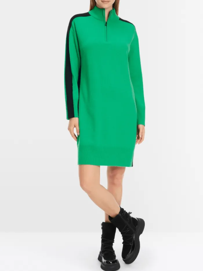 marc_cain_sports_rethink__4-4.webp Marc Cain Sports Dresses | Gifts Under £250^Rethink Together Knit Dress In Green XS 21.24 M63 Col