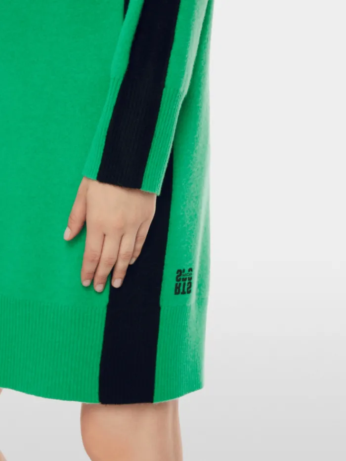 marc_cain_sports_rethink__5-3.webp Marc Cain Sports Dresses | Gifts Under £250^Rethink Together Knit Dress In Green XS 21.24 M63 Col