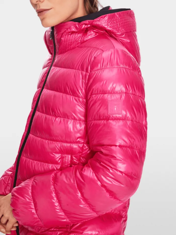 marc_cain_sports_rethink__5.webp Marc Cain Sports Coats And Jackets | Puffers And Gilets^Rethink Together Padded Coat In Dragon Fruit XS 11.05