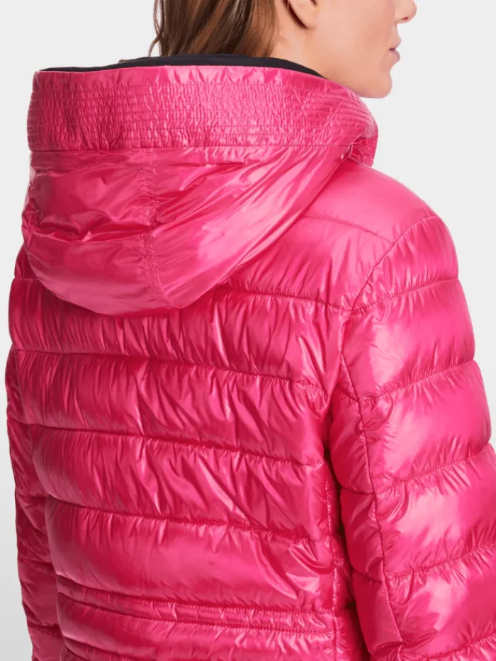 marc_cain_sports_rethink__6.webp Marc Cain Sports Coats And Jackets | Puffers And Gilets^Rethink Together Padded Coat In Dragon Fruit XS 11.05