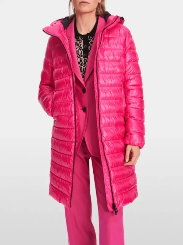 Marc Cain Sports Coats And Jackets | Puffers And Gilets^Rethink Together Padded Coat In Dragon Fruit XS 11.05