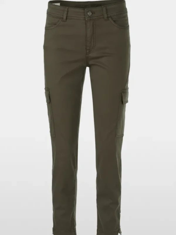 Marc Cain Sports Trousers | Gifts Under £250^SILEA Olive Cargo Trousers XS 81.19 W20 COL 595