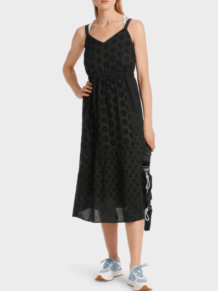 marc_cain_sports_summer_d_3.webp Marc Cain Sports Dresses | Gifts Under £250^Summer Dress With Eyelet Embroidery WS 21.37 W35 COL