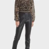 Marc Cain Sports Trousers | Gifts Under £50^T Faux Nappa Navy Trousers TS 81.17 J93 COL 395