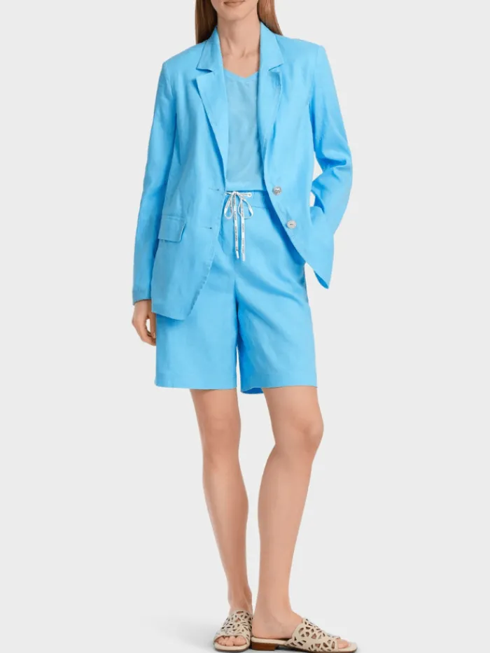 marc_cain_sports_witten_s_1.webp Marc Cain Sports Shorts | Trousers^WITTEN Shorts In Turquoise WS 83.02 W03 COL 339