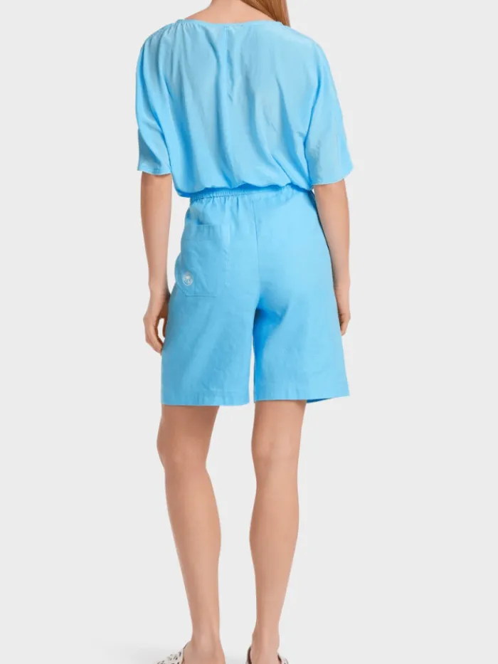 marc_cain_sports_witten_s_3.webp Marc Cain Sports Shorts | Trousers^WITTEN Shorts In Turquoise WS 83.02 W03 COL 339